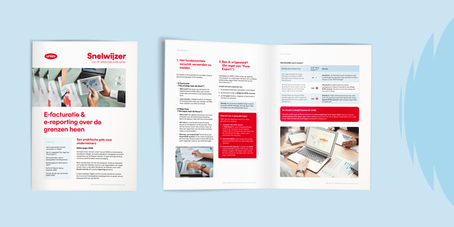 mock-up snelwijzer e-facturatie en e-reporting