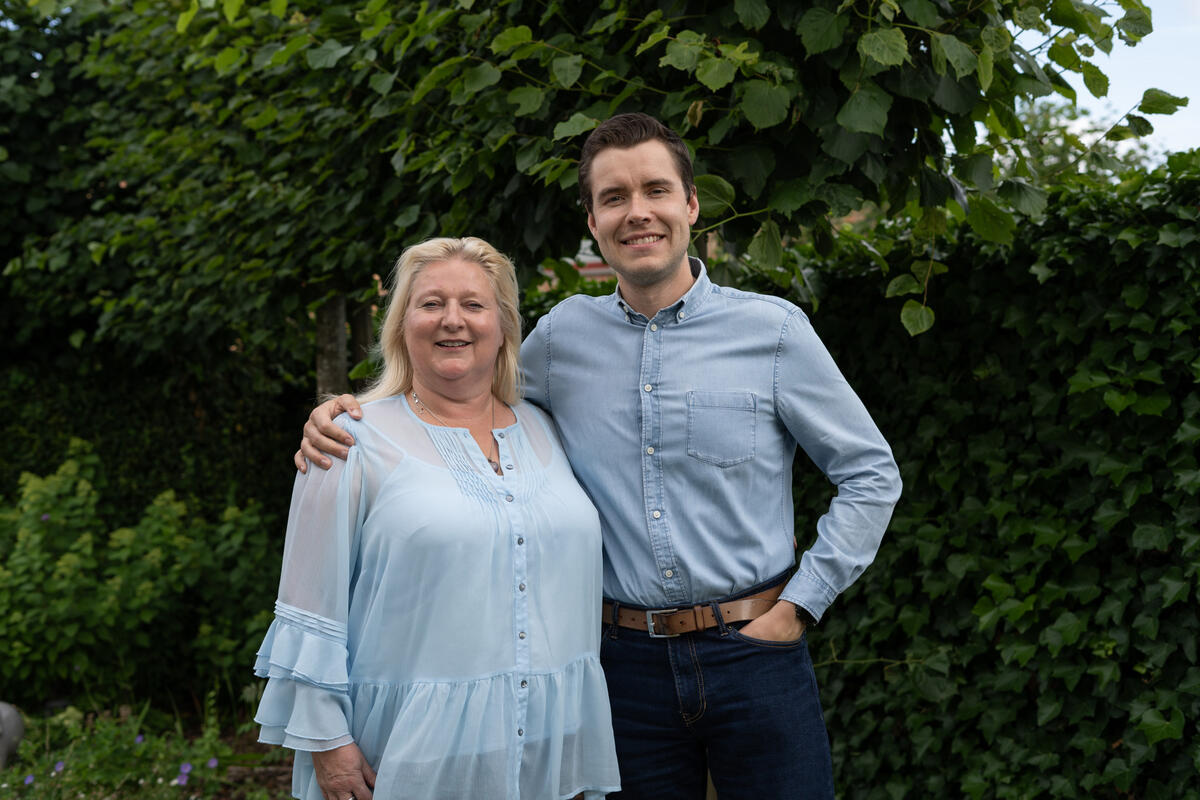 Co-voorzitters van UNIZO West-Vlaanderen Anja Vandekerckhove, Pieter-Jan Mollie