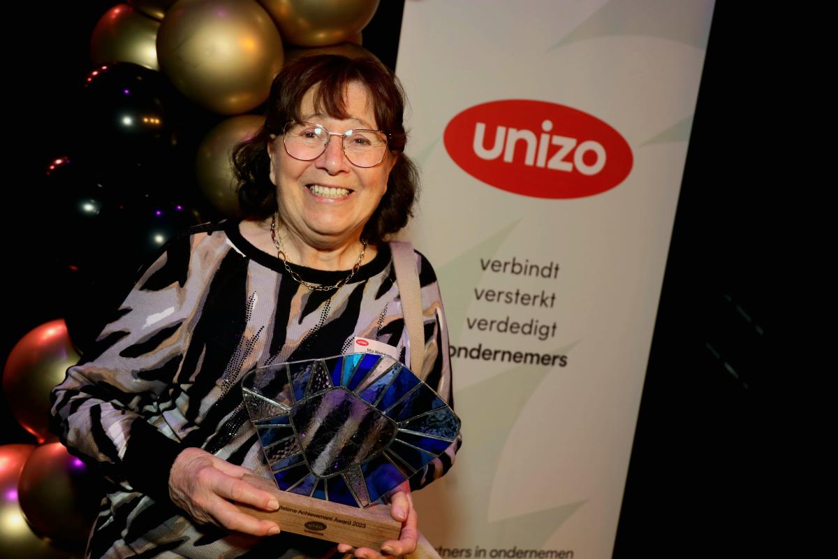 Mieke Boem wint Life Time Achievement Award