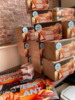 Actie win een ontbijtmand bij UNIZO Groot-Herselt
